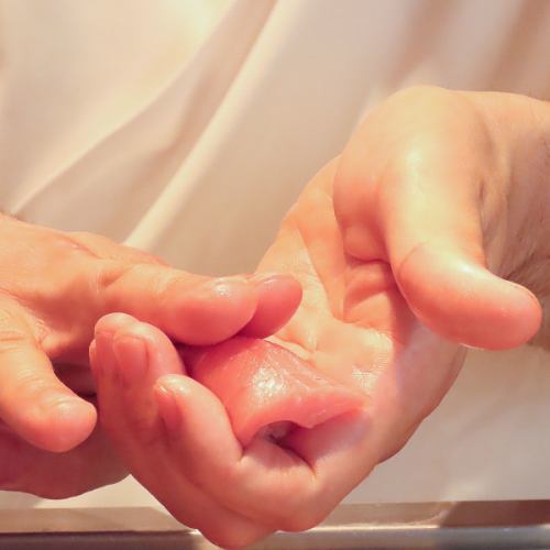 職人の技を目の前で