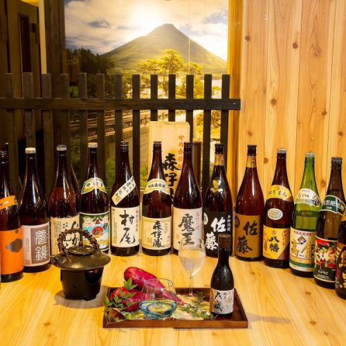 [Abundant local sake in Kagoshima]