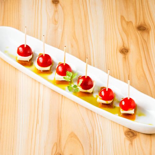 Chiran tea fragrant caprese