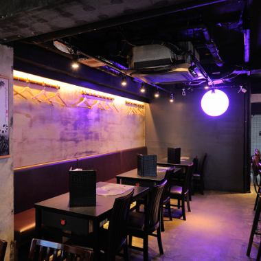 The restaurant will make you feel like you're in Korea♪ You can enjoy not only the atmosphere, but also authentic Korean cuisine, all-you-can-eat samgyeopsal, and drinks.