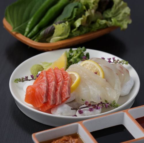 Seafood and sashimi menu also available!