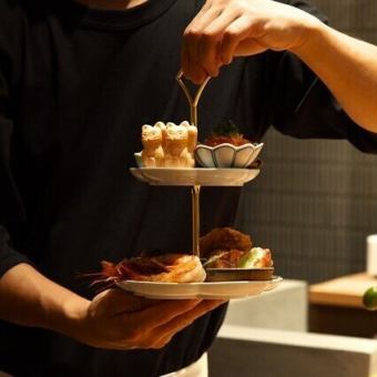 【2名様～前日までに要予約】2時間飲み放題つきコース9品