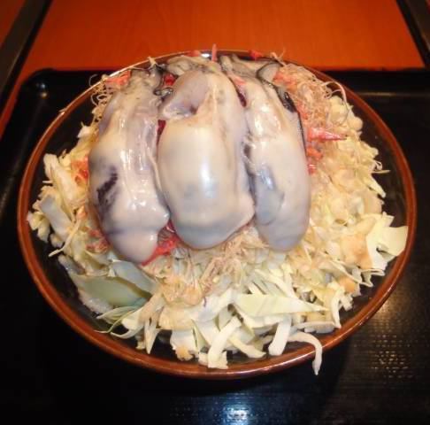 生あさりもんじゃ（5～11月）／三陸産 かきもんじゃ（12～4月）/海老もんじゃ