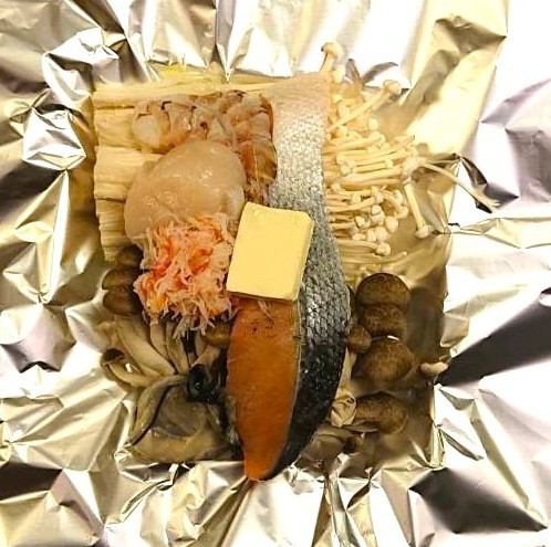 ぜいたく海鮮ホイル