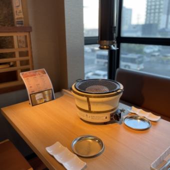 [3F] Table seats *All-you-can-eat Yakiniku course only