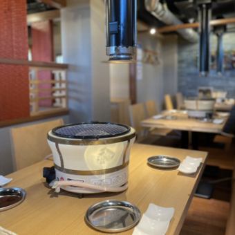 [3F] Table seats *All-you-can-eat Yakiniku course only