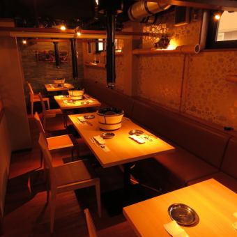 [3F] Table seats *All-you-can-eat Yakiniku course only