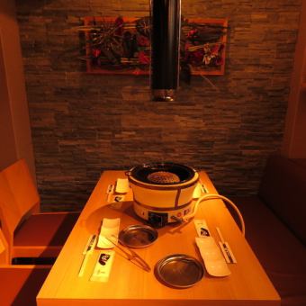 [3F] Table seats *All-you-can-eat Yakiniku course only