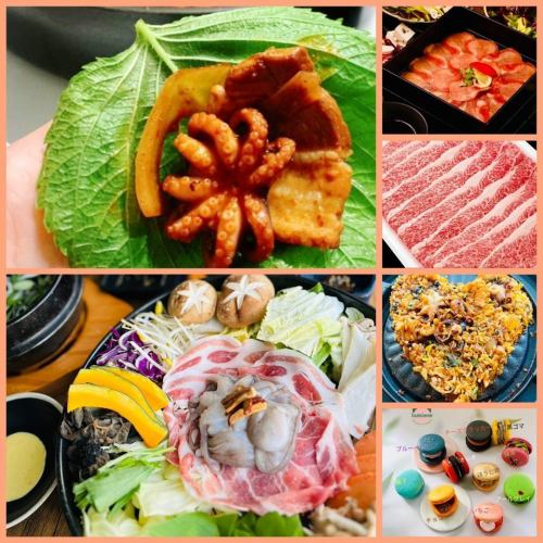 【150分钟无限畅饮】人气韩式Jukmi / Ultimate Chussam beef / Bokkeum / 融合韩国名店食谱！