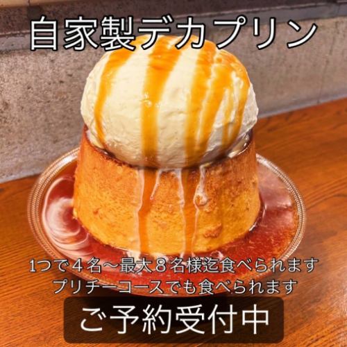 【要予約】自家製デカプリン