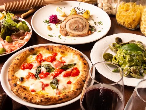 絶品イタリアンのコースは5500円～ご用意！