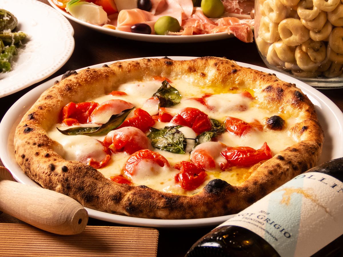 薪窯で焼き上げたピザは絶品！お洒落で美味しい料理をご提供♪