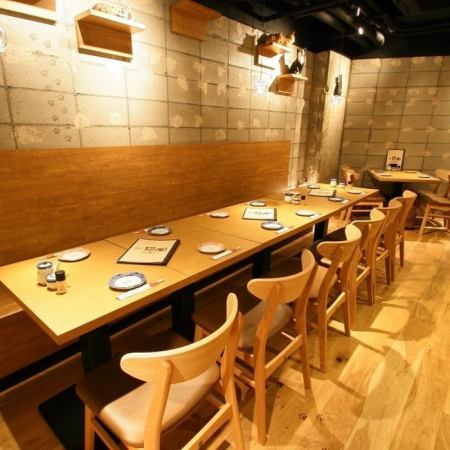 15名様以上（19名様迄）のフロア貸切、20名様以上確約（最大27名様迄）での店内貸切も承ります♪詳細につきましてはお気軽にお問い合わせ下さい。