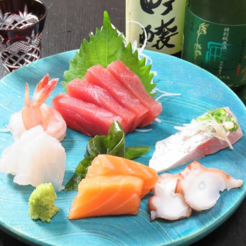 Assorted sashimi [for one person]