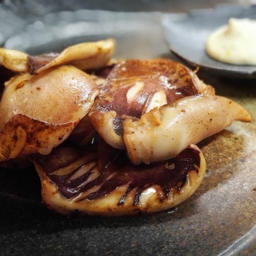 Grilled squid ears (soy sauce)