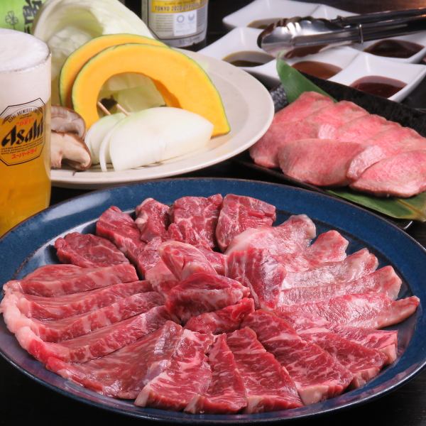 【当店1番人気◎】上のお肉を盛り合わせたその名も寄つ場のジョー7980円(税抜)