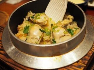 Oyster burdock boiled rice