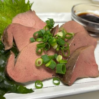 Pork liver sashimi