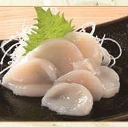 Itaya scallop sashimi