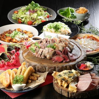 名物肉コンボでボリューム満点！◆シータの贅沢コース2.5H飲み放題付◆