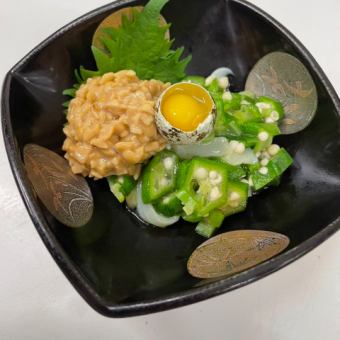 イカオクラ納豆