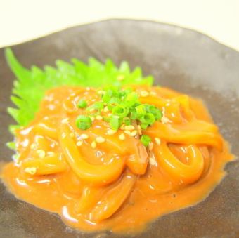 【一品物】真イカ塩辛/お新香盛合せ/枝豆