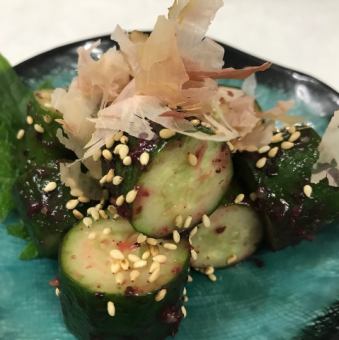 なみだ梅キュー/長いもワサビ