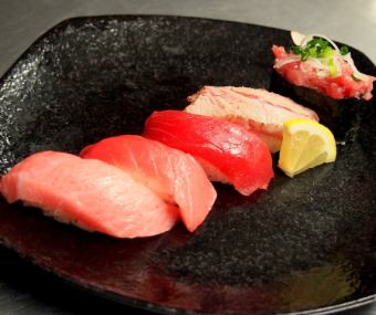 だてまぐろ5貫握り