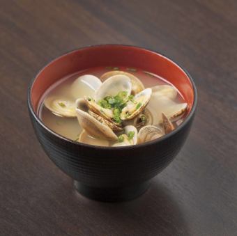 アサリ汁/えび汁