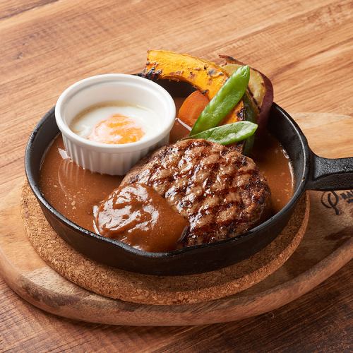 里山ハンバーグランチ