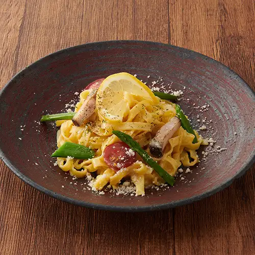 NALAパスタ さわやかレモンのクリームパスタ