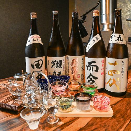 Produce precious moments with special sake cups!