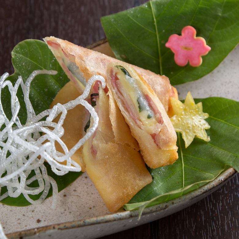 ☆お餅とチーズの変わり揚げ
