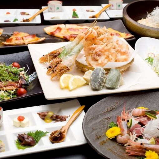 ◇90分飲み放題付き◇季節ごとの旬の食材を堪能できる『雅』コース＜冬＞/6500円