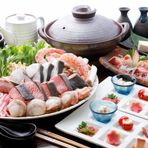 冬限定！！　海鮮寄せ鍋コース