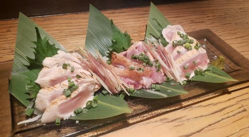 Assorted three kinds of seared chicken