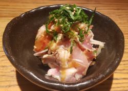 Chicken fillet with pickled plum