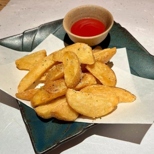 Truffle salt french fries