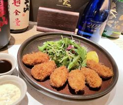 Deep fried oysters