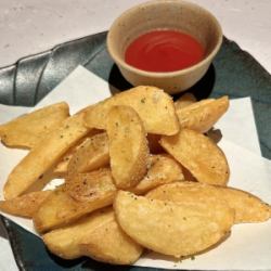 Truffle salt french fries