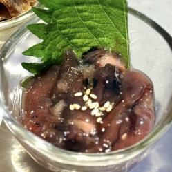 Firefly squid marinated in salted rice malt