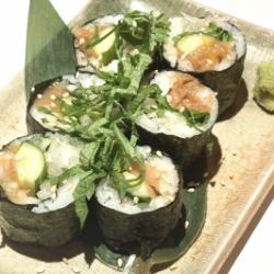 梅しそきゅうり巻き