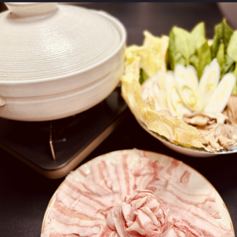 忘年会・新年会お得６０００円プラン！飲み放題＆アラカルト＆鍋