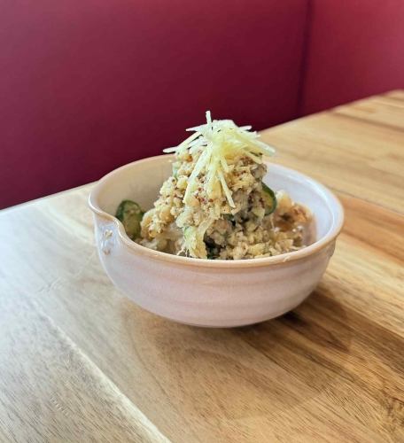 マヨなし和風ポテトサラダ～自家製生姜オイル～