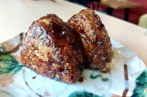 魚焼きおにぎり味噌味