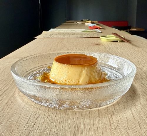 自家製ハードプリン