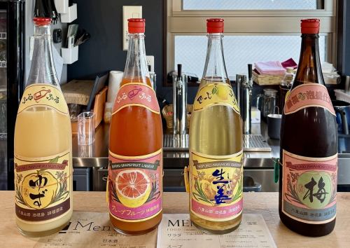 こだわりサワー、ワイン、ハイボール、ジン各種あり