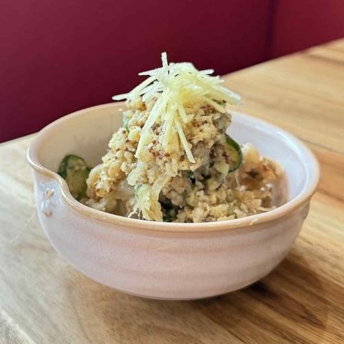 マヨなし和風ポテトサラダ～自家製生姜オイル～