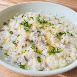 きのこのおじや風濃厚クリームリゾット