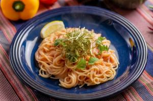 ぷりぷり海老の 明太子orたらこ スパゲッティ